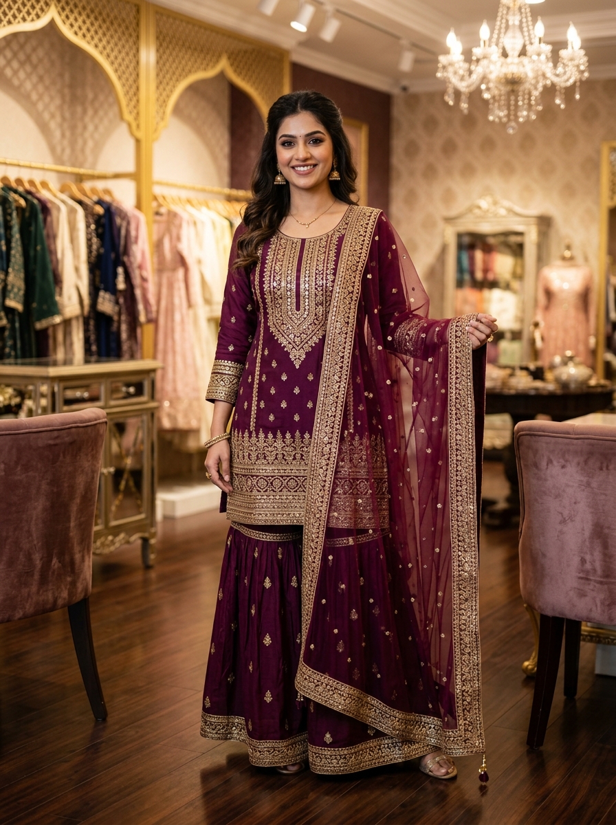 Kurti Set Look